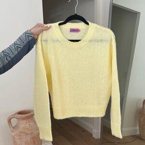 Butter Yellow Edikted Women's Sweater